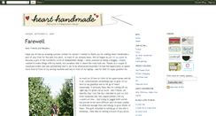 Desktop Screenshot of hearthandmade.com